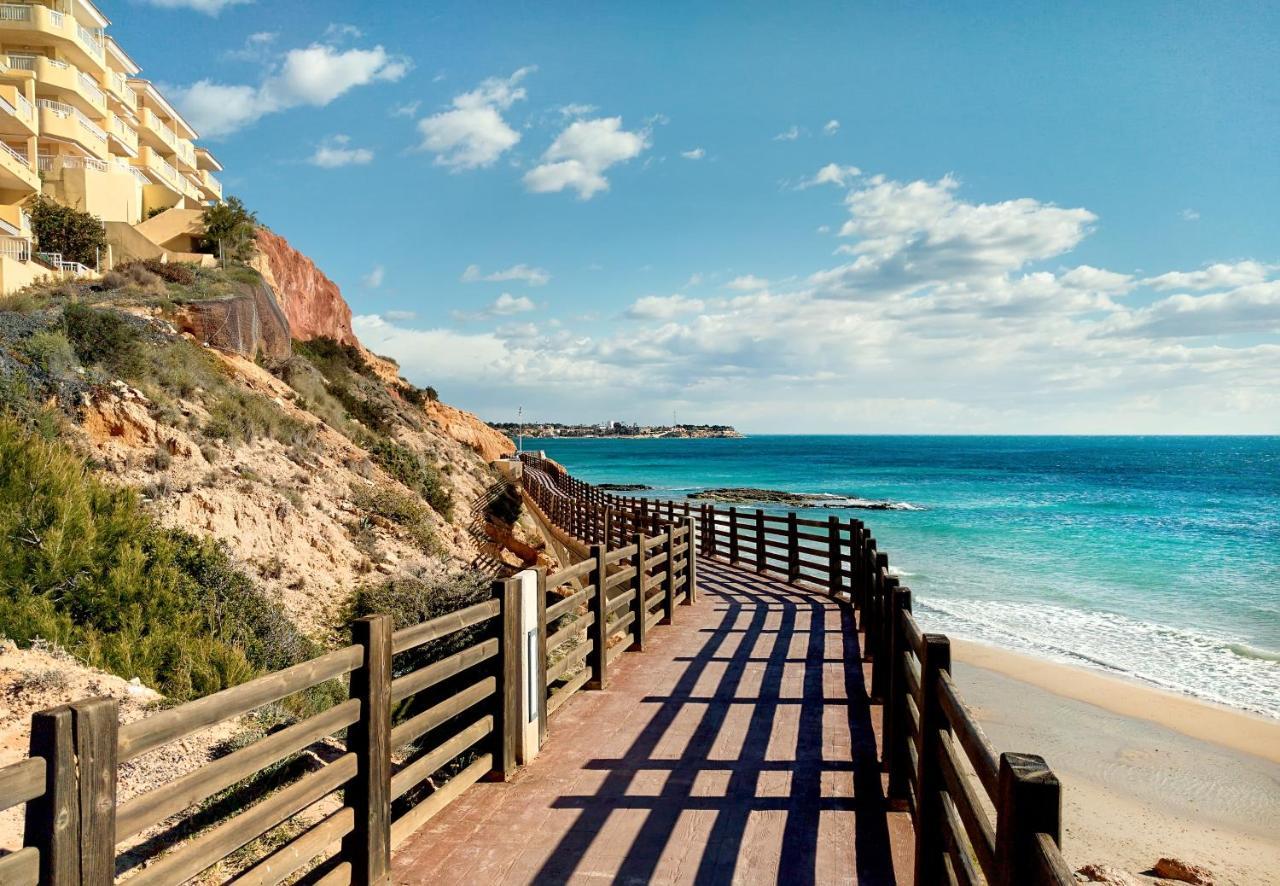 Cosy, Seaview Apartment, Close To Beach And Bars -Edificio Rhin Campoamor Bagian luar foto